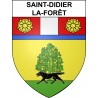 Saint-Didier-la-Forêt Sticker wappen, gelsenkirchen, augsburg, klebender aufkleber
