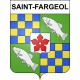Saint-Fargeol 03 ville sticker blason écusson autocollant adhésif