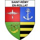 Saint-Rémy-en-Rollat Sticker wappen, gelsenkirchen, augsburg, klebender aufkleber