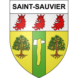 Adesivi stemma Saint-Sauvier adesivo