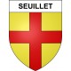 Seuillet Sticker wappen, gelsenkirchen, augsburg, klebender aufkleber