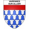 Varennes-sur-Allier 03 ville sticker blason écusson autocollant adhésif