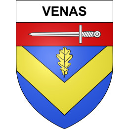 Stickers coat of arms Venas adhesive sticker