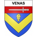 Venas Sticker wappen, gelsenkirchen, augsburg, klebender aufkleber