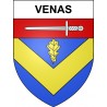 Venas 03 ville sticker blason écusson autocollant adhésif