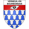 Verneuil-en-Bourbonnais Sticker wappen, gelsenkirchen, augsburg, klebender aufkleber