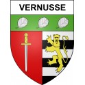 Vernusse 03 ville sticker blason écusson autocollant adhésif