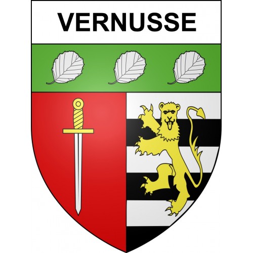Vernusse Sticker wappen, gelsenkirchen, augsburg, klebender aufkleber