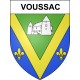 Adesivi stemma Voussac adesivo