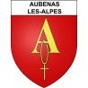 Adesivi stemma Aubenas-les-Alpes adesivo
