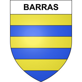 Pegatinas escudo de armas de Barras adhesivo de la etiqueta engomada