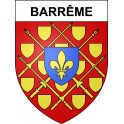 Stickers coat of arms Barrême adhesive sticker