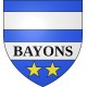 Bayons Sticker wappen, gelsenkirchen, augsburg, klebender aufkleber