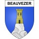 Beauvezer 04 ville sticker blason écusson autocollant adhésif