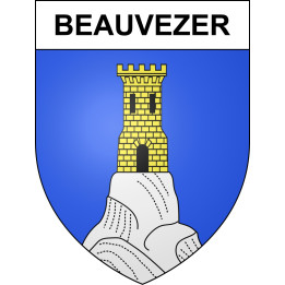 Beauvezer 04 ville sticker blason écusson autocollant adhésif
