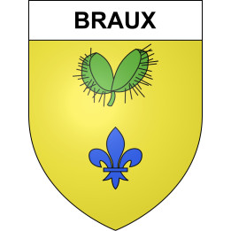 Braux Sticker wappen, gelsenkirchen, augsburg, klebender aufkleber