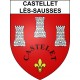 Stickers coat of arms Castellet-lès-Sausses adhesive sticker