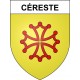 Céreste 04 ville sticker blason écusson autocollant adhésif