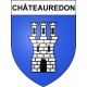 Châteauredon 04 ville sticker blason écusson autocollant adhésif