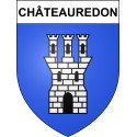 Châteauredon Sticker wappen, gelsenkirchen, augsburg, klebender aufkleber