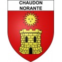 Chaudon-Norante 04 ville sticker blason écusson autocollant adhésif