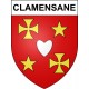 Stickers coat of arms Clamensane adhesive sticker