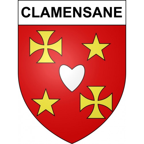 Adesivi stemma Clamensane adesivo