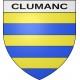 Clumanc 04 ville sticker blason écusson autocollant adhésif