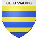 Clumanc 04 ville sticker blason écusson autocollant adhésif