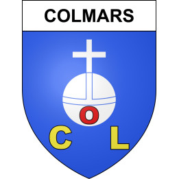 Colmars Sticker wappen, gelsenkirchen, augsburg, klebender aufkleber