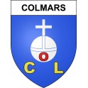 Colmars 04 ville sticker blason écusson autocollant adhésif
