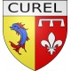 Stickers coat of arms Curel adhesive sticker