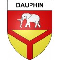 Stickers coat of arms Dauphin adhesive sticker
