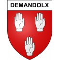 Demandolx 04 ville sticker blason écusson autocollant adhésif