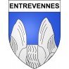 Entrevennes Sticker wappen, gelsenkirchen, augsburg, klebender aufkleber