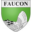 Faucon-du-Caire 04 ville sticker blason écusson autocollant adhésif
