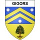 Adesivi stemma Gigors adesivo