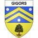 Gigors 04 ville sticker blason écusson autocollant adhésif