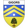Adesivi stemma Gigors adesivo