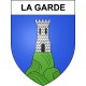 Pegatinas escudo de armas de La Garde adhesivo de la etiqueta engomada