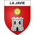 La Javie 04 ville sticker blason écusson autocollant adhésif