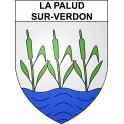 Stickers coat of arms La Palud-sur-Verdon adhesive sticker