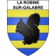 La Robine-sur-Galabre 04 ville sticker blason écusson autocollant adhésif