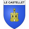 Le Castellet 04 ville sticker blason écusson autocollant adhésif