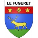 Stickers coat of arms Le Fugeret adhesive sticker