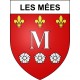 Les Mées 04 ville sticker blason écusson autocollant adhésif