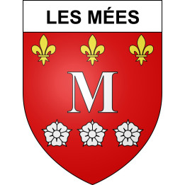 Stickers coat of arms Les Mées adhesive sticker