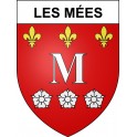 Stickers coat of arms Les Mées adhesive sticker