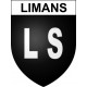 Limans 04 ville sticker blason écusson autocollant adhésif