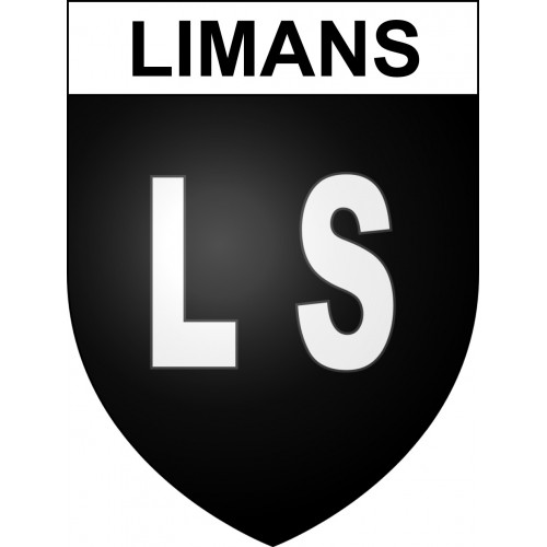 Limans 04 ville sticker blason écusson autocollant adhésif